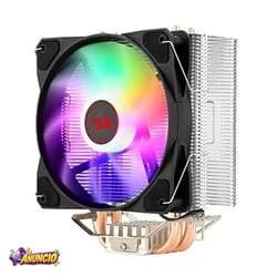 Aircooler Redragon Tyr Preto Iluminação Rainbow com Fan de 120mm CC-9104