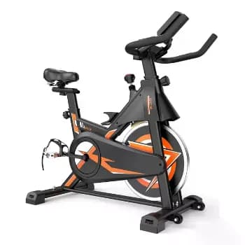 Bicicleta Spinning GCZ com Volante de 13 kg e Resistência Mecânica, Suporta Até 150 kg