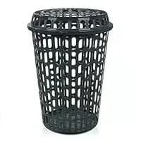 CESTO PLAST.TELADO C/TAMPA 60L PT