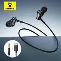 Fones Baseus CZ11/HZ11 com Microfone Type-C/3.5mm
