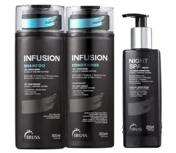 Infusion (shampoo + Condicionador) + Night Spa Truss