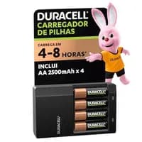 Carregador Pilhas AA/AAA Bivolt Duracell