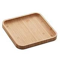 LYOR - Bandeja de Bambu Square 17cm x 17cm x 1,5cm