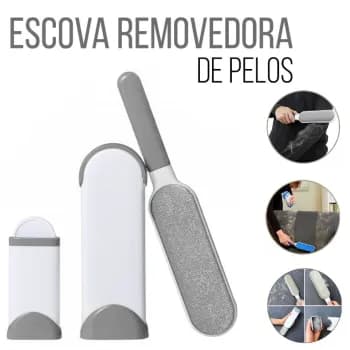 Escova Removedor de Pelos Pet Multifuncional Removedora de pelos Cães e Gato Roupa Sofá Roupas