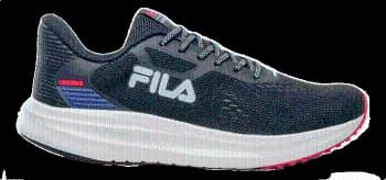 Tênis Masculino Fila Fastness Preto/Vermelho