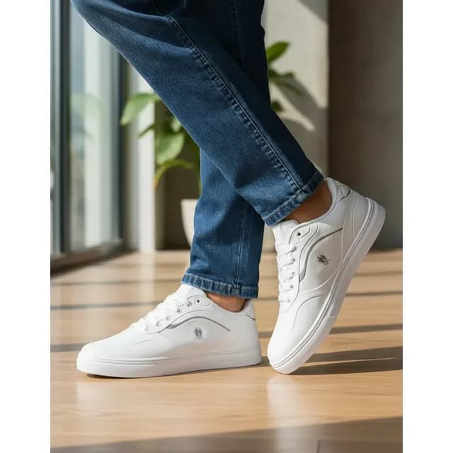Tênis Casual Street Polo Wear Branco 43 Br