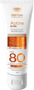 Darrow Actine - Protetor Solar Ultra Fps80 - Cor Universal Cor: Branco