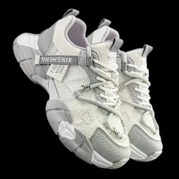 Tênis Masculinos Chunky Dad Respiráveis Colorblock Colorbloc