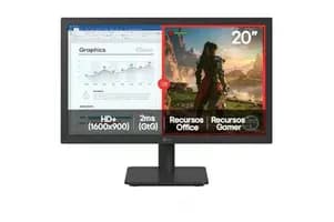 Monitor Gamer LG 20U401A-B 75hz 2ms TN HD+