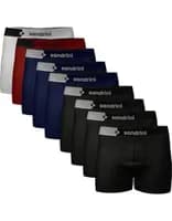 Kit 10 Cuecas Boxer Sandrini Night Sem Costura Poliamida