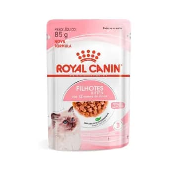 Ração Úmida Royal Canin Sachê Filhotes Kitten para Gatos Filhotes com até 12 meses - 85 g