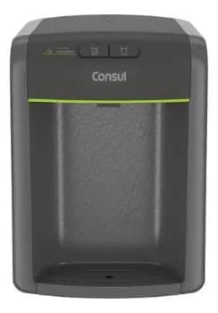 Purificador De Água Consul Cinza Refrigerado Com Proteção Antibactérias Cpb34af