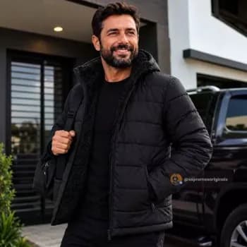Jaqueta Forrada Frio Intenso Masculina Reforçada