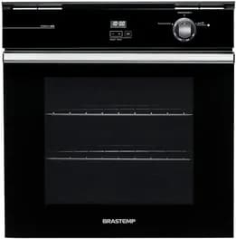 Forno de Embutir a Gás Brastemp 78L Preto Grill - BOA84AE