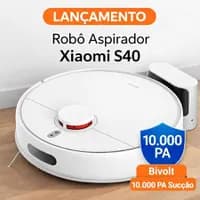 Robô Aspirador Xiaomi S40 Bivolt 10000Pa LDS