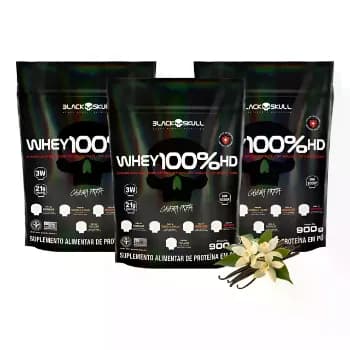 WHEY PROTEIN 100% HD KIT 3 UNIDADES
