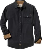 Camisa Manga comprida Legendary Whitetails masculina Buck Camp Flanela manga comprida