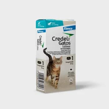 Credeli Gatos 48mg Antipulgas para Gatos de 2,1 a 8kg 1 Comprimido Elanco