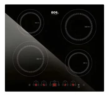 Cooktop De Indução 4 Bocas Eos 60cm Eci04ep Preto