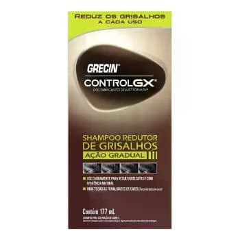 Shampoo Grecin Control Gx Redutor Grisalho 177ml
