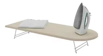 Mesa Tábua De Passar Roupas Portátil Multimóveis Cr30037 Cor Bege