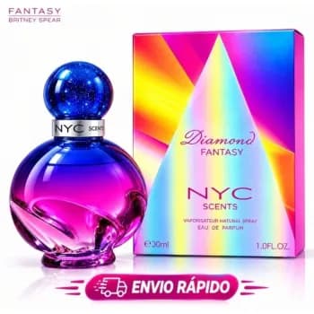 Perfume mini Feminino NYC Scents Diamond Fantasy 30ml Eau de Perfume para presente Alta Fixação Perfume miniatura