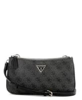 Bolsa GUESS Sarai Logotipo Carvão One Size