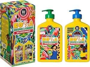 Kit Bossa Cabelos Crespos E Cacheados (modelador Creme + Gelatina Modeladora) - Lola From Rio