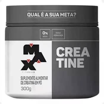 Creatina Monohidratada Pura 300g Suplemento Alimentar Sem Sabor