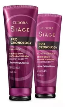 Combo Siàge Pro Cronology: Shampoo 250ml + Condicionador 200