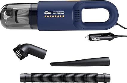 Wap Aspirador Automotivo Portátil 12v, 420ml Sólido, Filtro Hepa, Cabo De 3,7m Car 12v3