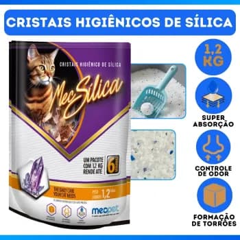 Areia para Gato Silica EF Pet Areia Sanitaria para Gato - ULTIMAS UNIDADES