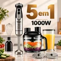Mixer Master Mix 5 em 1 Elgin 1000W Prateado