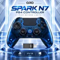 Controle QRD Spark Pro N7 2.4Ghz para PC, PS4, PS3