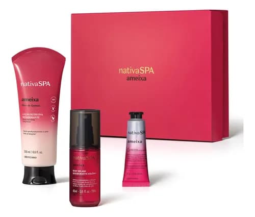 O Boticário Nativa Spa Ameixa Kit Presente  (3 Itens)
