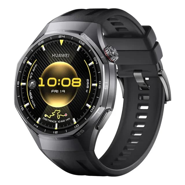 Smartwatch HUAWEI WATCH GT 6 Pro 46mm Bateria com Autonomia de Até 21 Dias Mais de 100 Modos Esportivos Corrida de Trilha Golfe Ciclismo Análise de EC