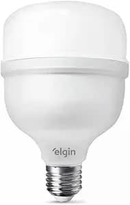 Lâmpada Bulbo Led T 40w 6500k Elgin Bivolt Luz Branca Fria