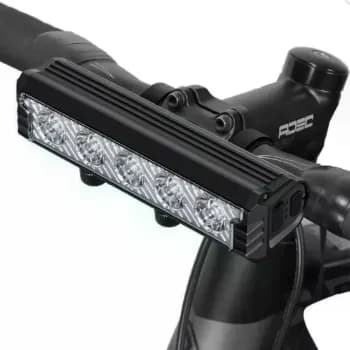 Farol Bike 5 Leds TG3 Recarregável 20000lm IP65 Alumínio USB-C!!️