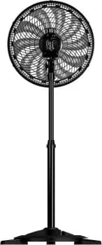 Ventilador de Coluna Turbo 10 pás 40cm Preto/Cinza 220V, Ventisol