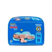 Fralda Turma da Mônica Baby Jumbo RN com 36un