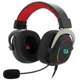 Headset Gamer Redragon Zeus X Rgb Usb 7.1 Surround Sound Virtual H510-rgb, Preto