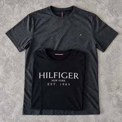 Kit Camisetas Aramis/tommy Hilfiger Grafite