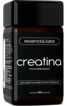 Creatina Monohidratada 100% Pura Com Matéria-prima Importada - 3g De Creatina Por Dose - 120 Cápsulas