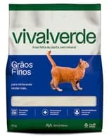 Areia Higienica Viva Verde 4kg