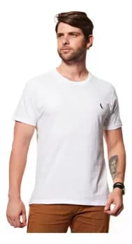 Camiseta Masculina Básica Gola Careca Reserva Oferta