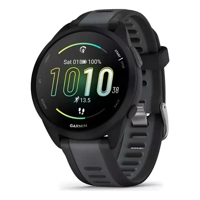 Relógio Garmin Forerunner 165 Amoled Preto