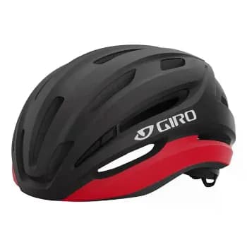 Capacete Giro Ciclismo Bike Isode Mips Ajuste Roc Loc Sport Cor Preto/Vermelho Tamanho Único