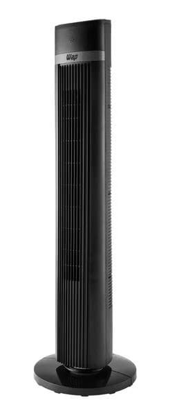 Ventilador Torre Air Silence Wap Silencioso Oscilante Com Controle Remoto 4 Velocidades E Desligamento Automático