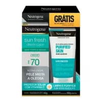 Kit Protetor Solar FPS70 + Gel Limpeza 60g