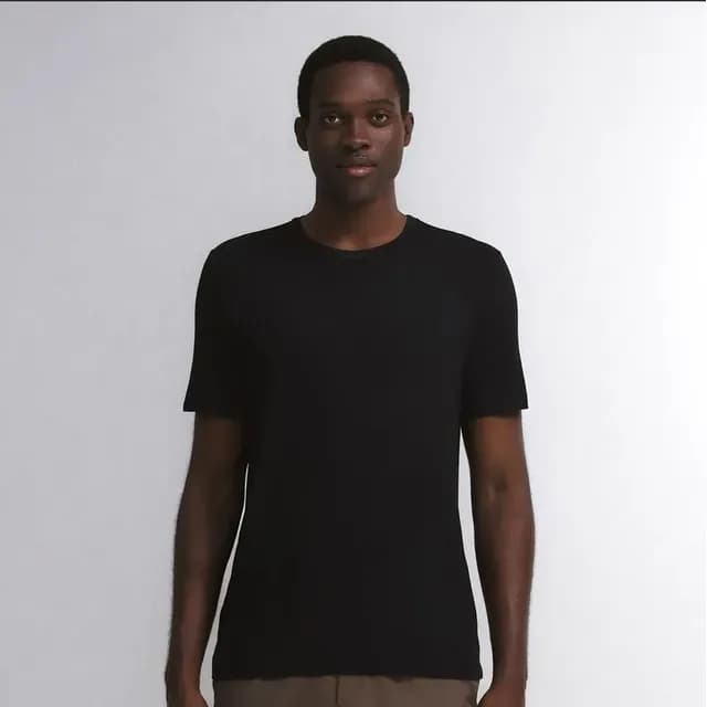 Camiseta Masculina Insider Light Preta G Gola U
